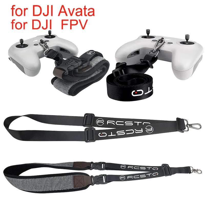 Drone Neck Strap - DJI アバタドローンストラップネックストラップバックルロープ FPV リモコン調節可能なネックストラップドローンアクセサリー