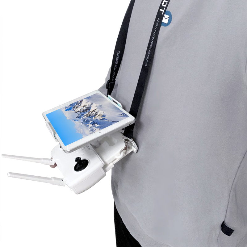 Drone Tablet Mount - Hubsan Zino/2/Pro H117S ドローンリモコンタブレット拡張ブラケット電話取付ホルダークリップスタンドストラップアクセサリー