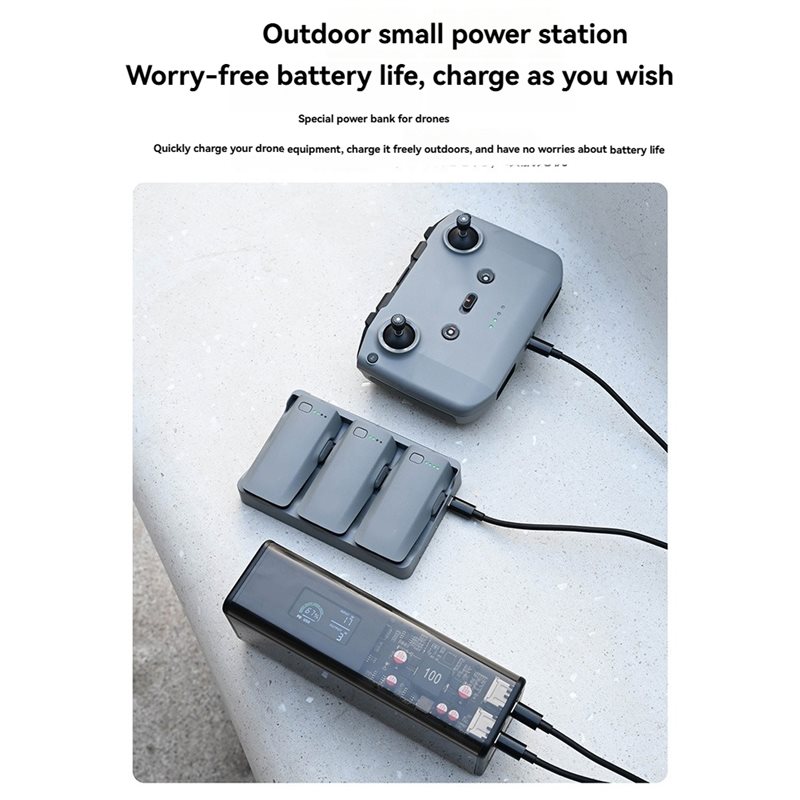 Drone Charging Hub - DJI Neo 2ドローン用ハブ、高速で安定した双方向充電ハブ、DJI Neo 2バッテリー修理ツールに最適