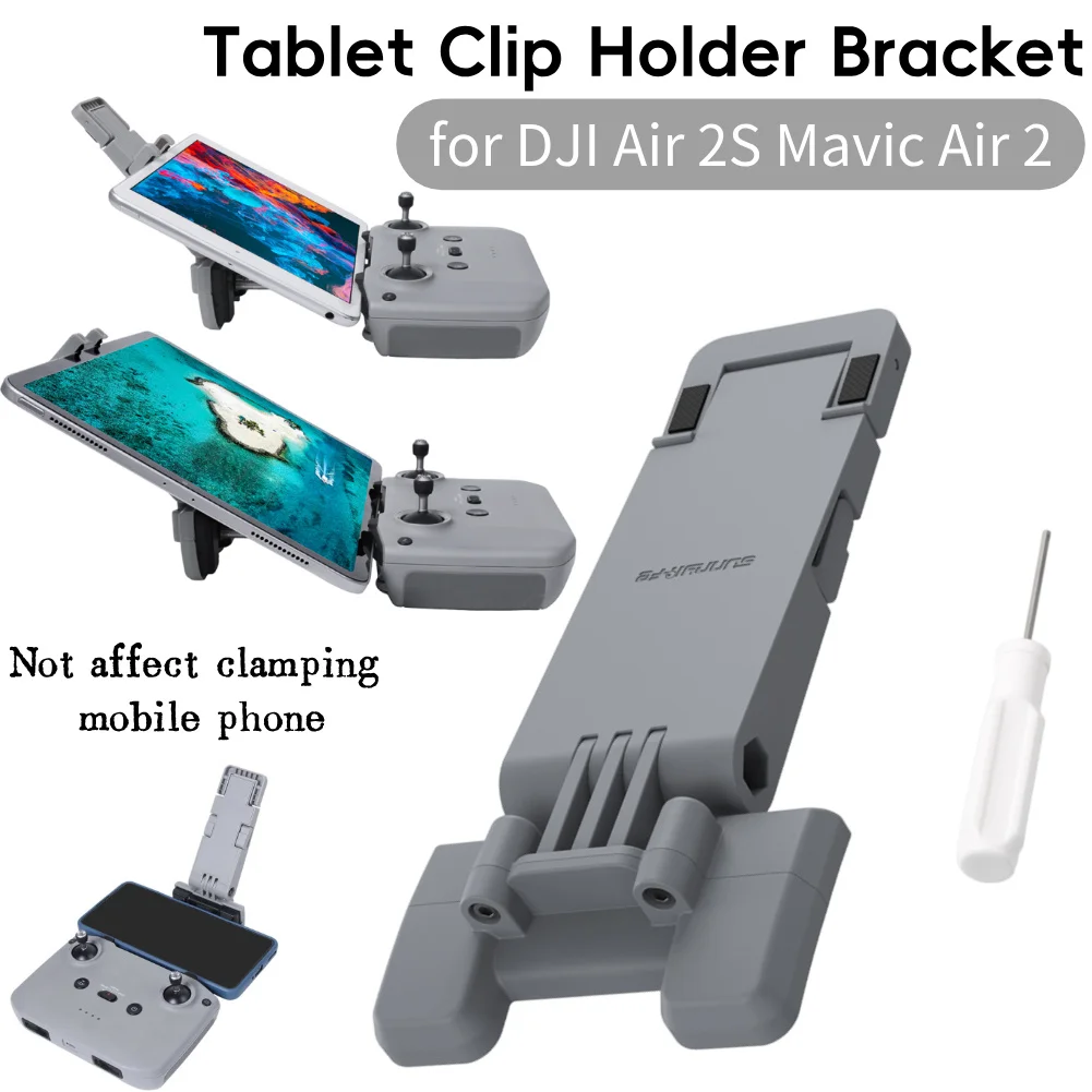 リモコンタブレット拡張ブラケットマウントドローンアクセサリー - Drone Tablet Mount のレビューと価格