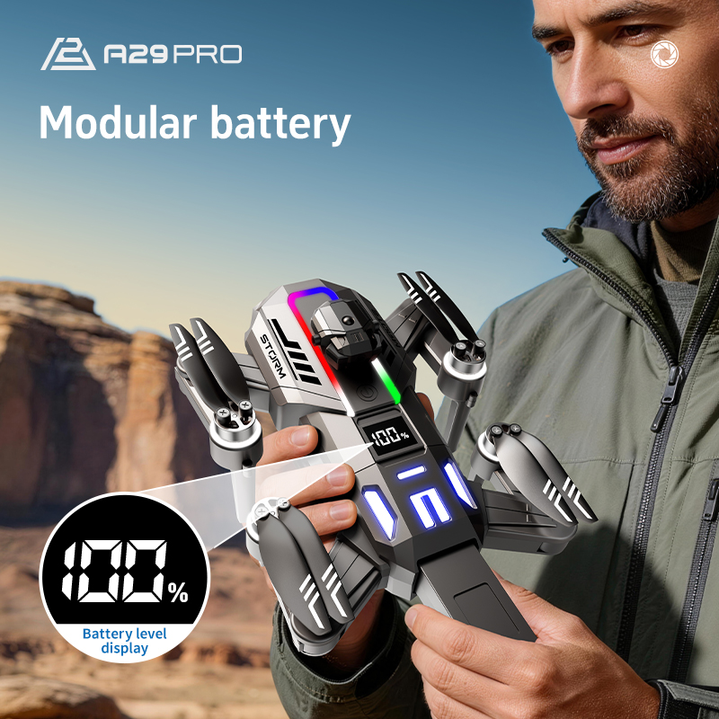 RC FPVクアッドコプターA29メカスタイルドローン クー - Drone Beacon Light のレビューと価格
