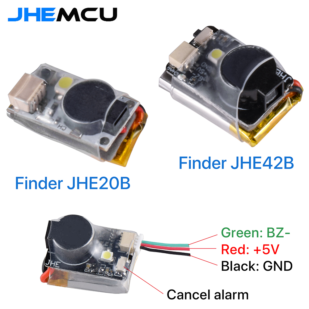 JHEMCU JHE42B/JHE20B ファインダー ミニ - Drone Beacon Light のレビューと価格