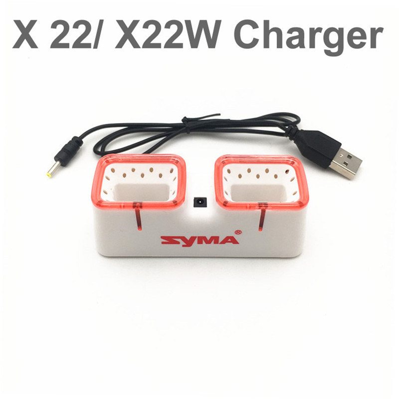 デュアル USB 高速充電器 Syma X22 X22W ド - Drone Power Bank のレビューと価格
