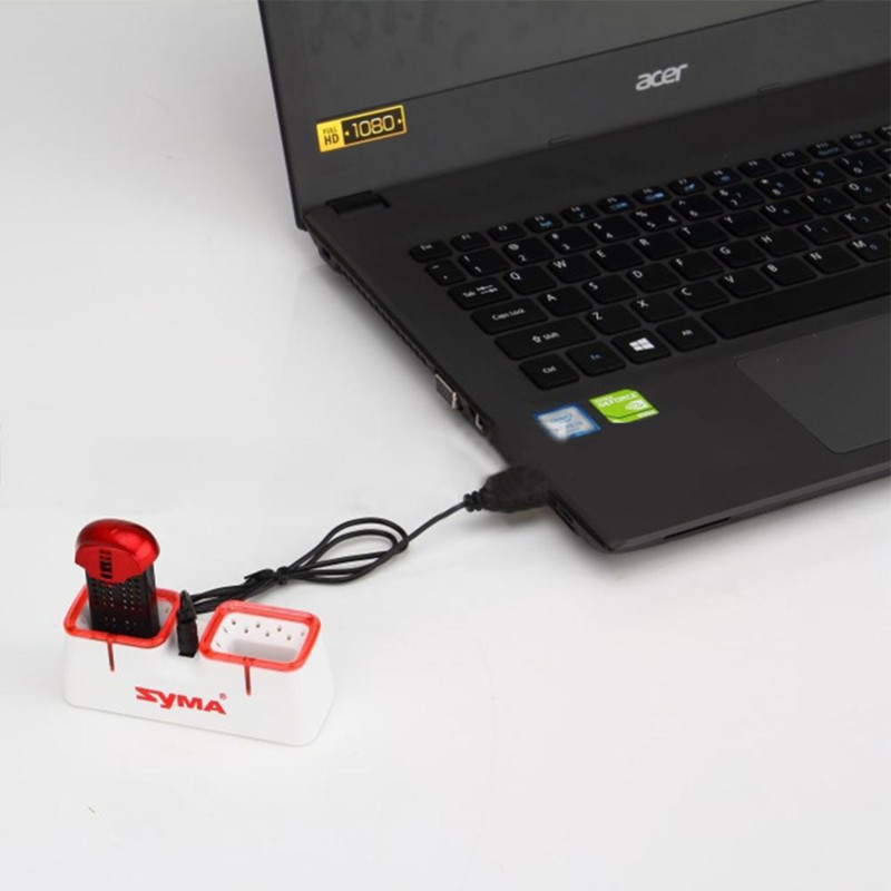 デュアル USB 高速充電器 Syma X22 X22W ド - Drone Power Bank のレビューと価格