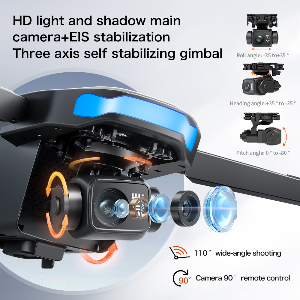 新型S-X1 MAXドローン GPS 8Kプロフェッショナル - Drone Power Bank のレビューと価格